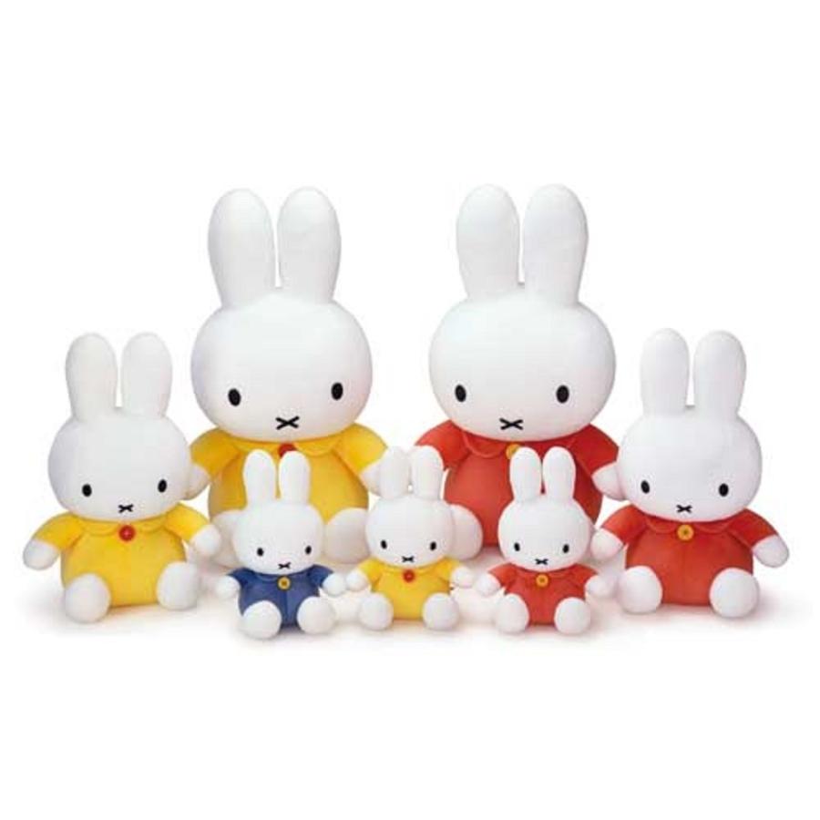 ディックブルーナ ミッフィー スタンダードぬいぐるみL 全長52cm オレンジの画像