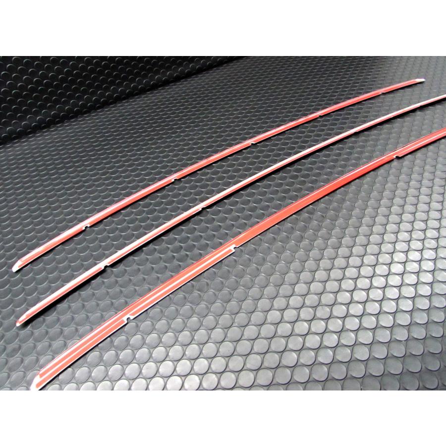 BRIGHTZ ウィッシュ 10 11 14 前期 超鏡面ステンレスメッキフロントバンパーモール 【 FBUM-MOL-008 】 ANE10G ANの画像