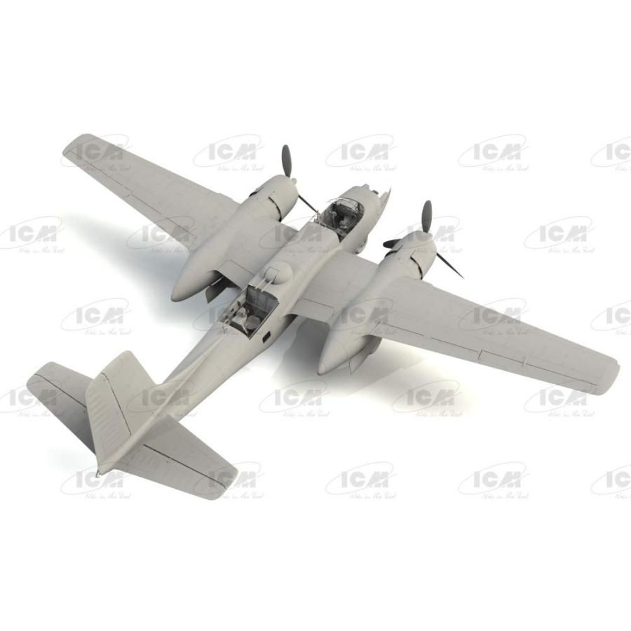 ICM 1/48 第二次世界大戦 アメリカ軍 A-26C-15 インベーダー プラモデル 48283