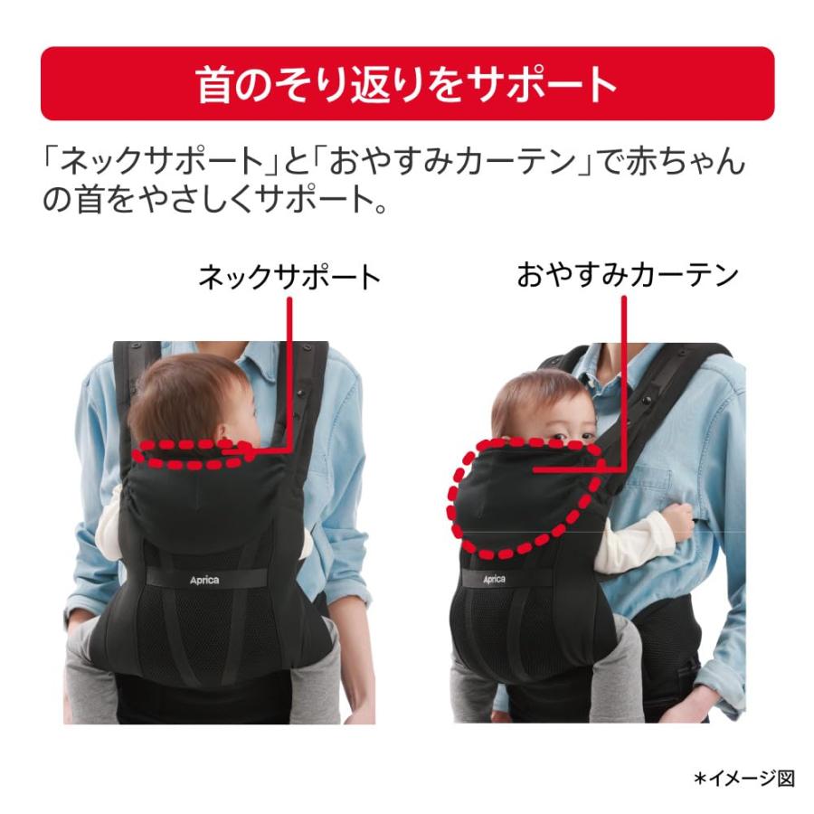 Aprica(アップリカ) 抱っこ紐 コランハグ ライト 0か月~36か月まで