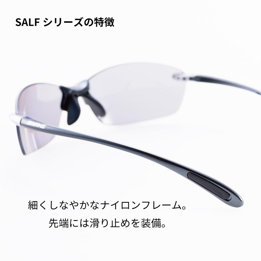 SWANS(スワンズ) スポーツ サングラス エアレス リーフ フィット ミラーレンズ モデル SALF-0712 COP コーラルロゼ×パラジウム_6