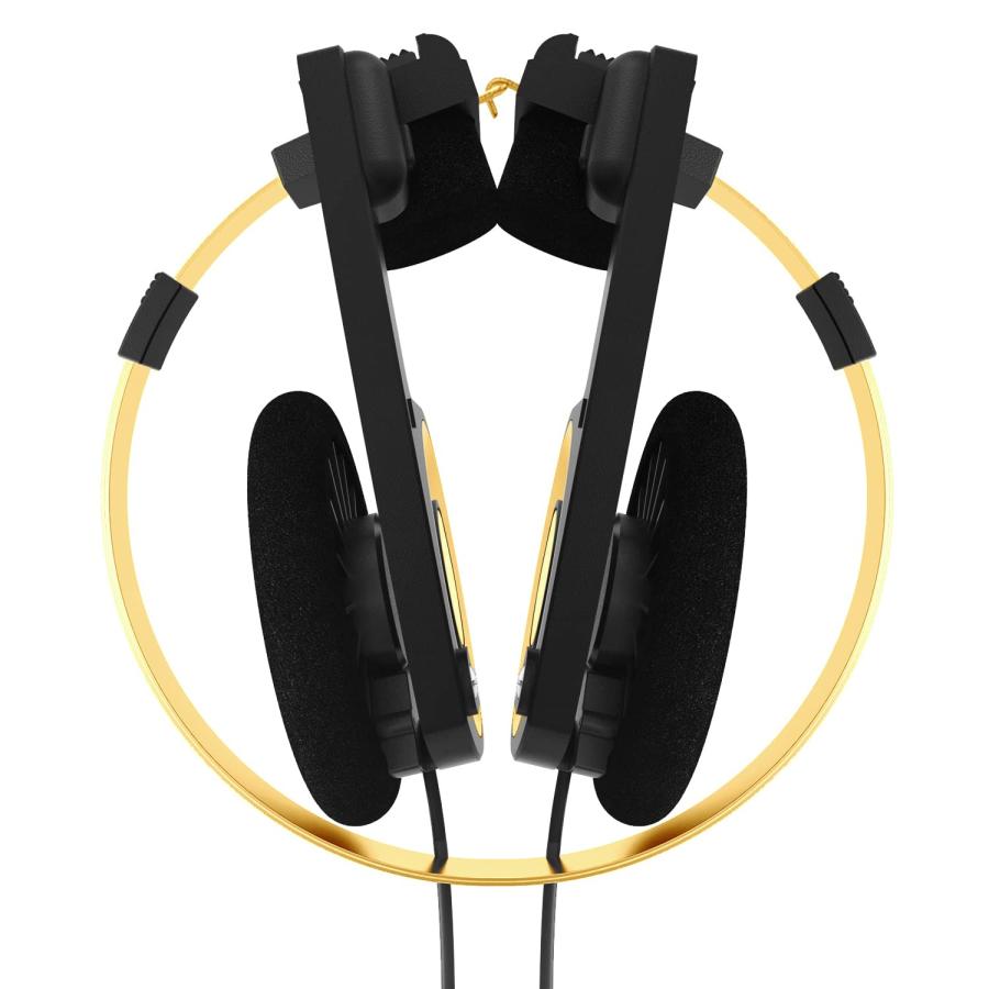Koss Porta Pro 限定版ブラックゴールドオンイヤーヘッドフォン