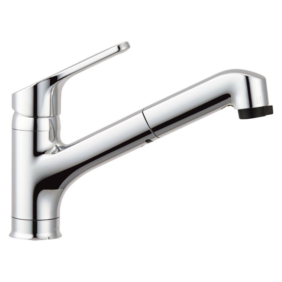 LIXIL ( リクシル ) INAX ハンドシャワー付 シングルレバー 混合水栓