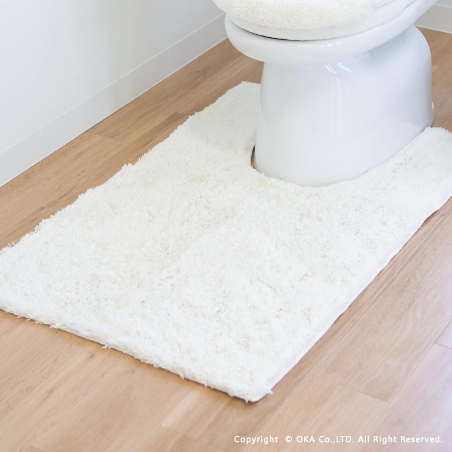 オカ(OKA) 乾度良好Dナチュレ トイレマット 耳長ロングサイズ (約105cm