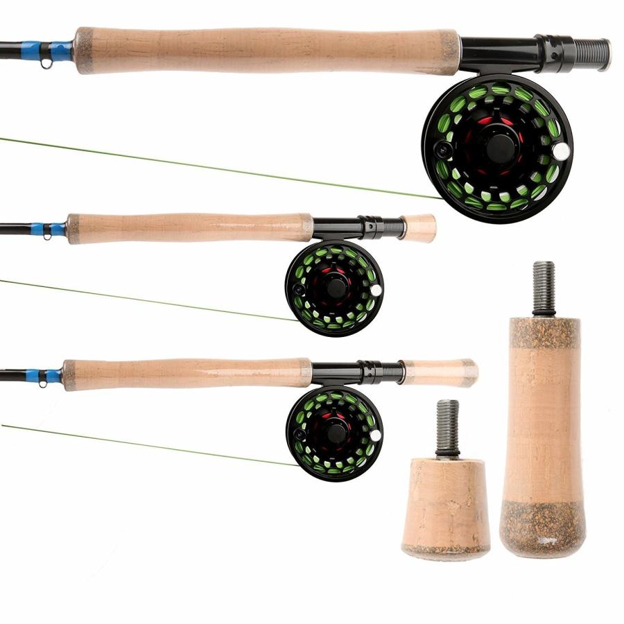 M MAXIMUMCATCH Maxcatch 両手スイッチロッド フライロッド カーボン4ピースロッド (11ft 5wt)