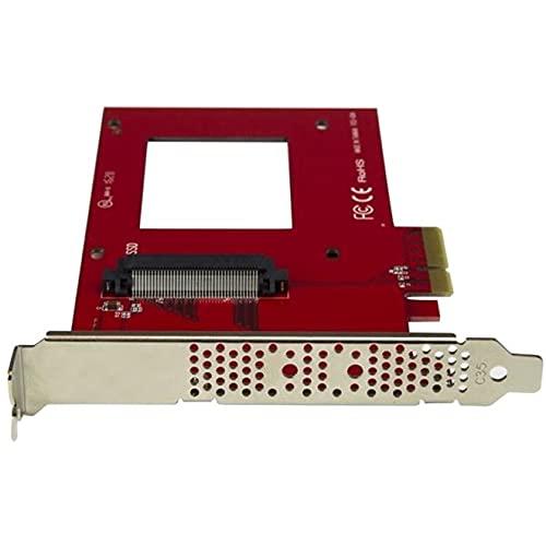StarTech.com 2.5インチU.2 NVMe SSD対応U.2 - PCIeアダプタ SFF-8639コネクタ搭載 PCI Expressの画像