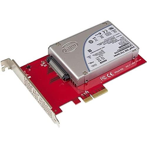 StarTech.com 2.5インチU.2 NVMe SSD対応U.2 - PCIeアダプタ SFF-8639コネクタ搭載 PCI Expressの画像