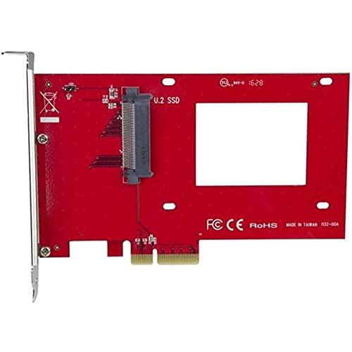 StarTech.com 2.5インチU.2 NVMe SSD対応U.2 - PCIeアダプタ SFF-8639コネクタ搭載 PCI Expressの画像