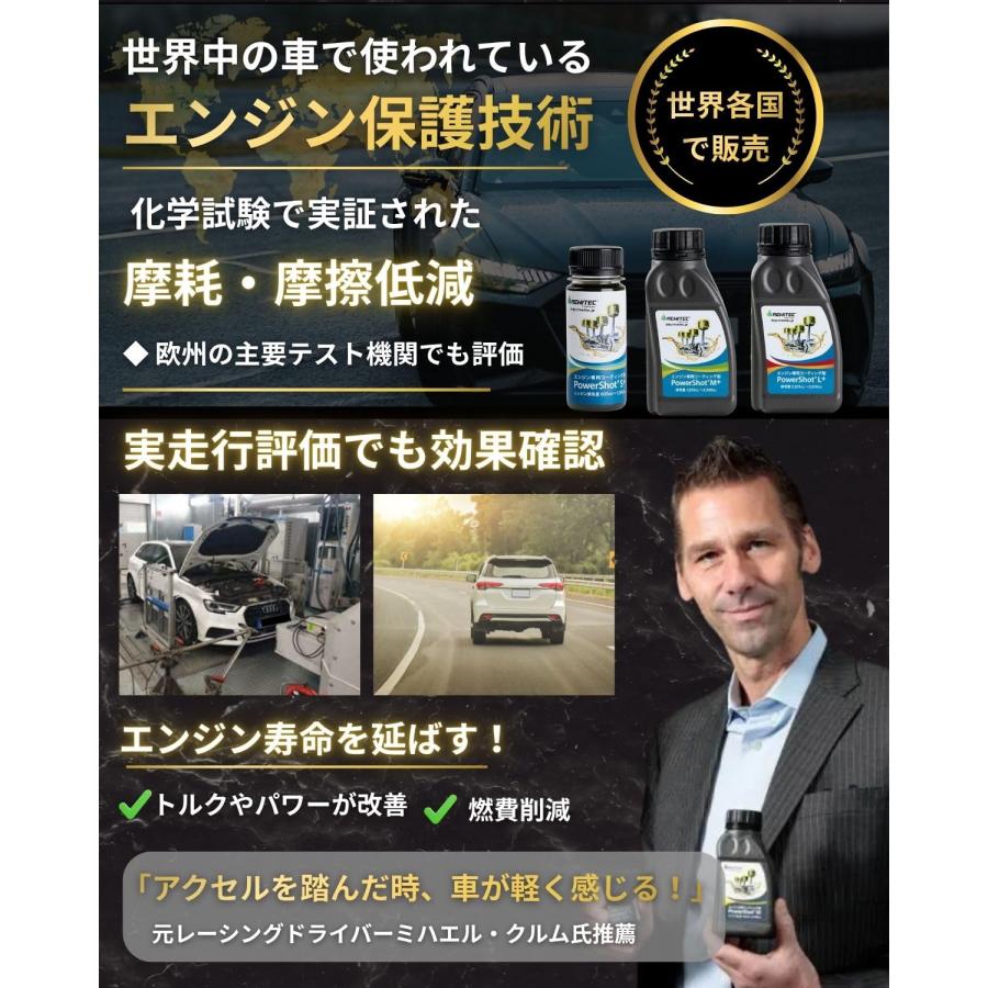 いちねんせい REWITEC(レヴィテック)燃焼エンジン用コーティング剤 PowerShot(パワー