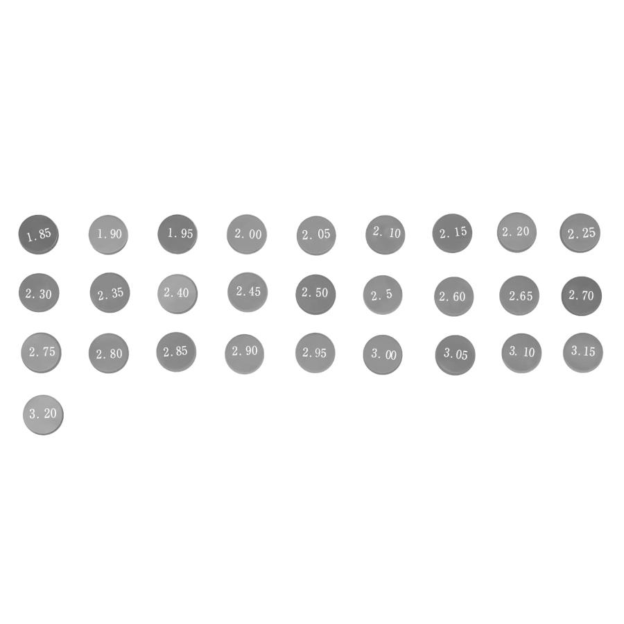 AHL バルブシムキット 10mm 1.85mm-3.20mm 690 /Enduro 2008-2015 / 990 Super 2007-2010の画像