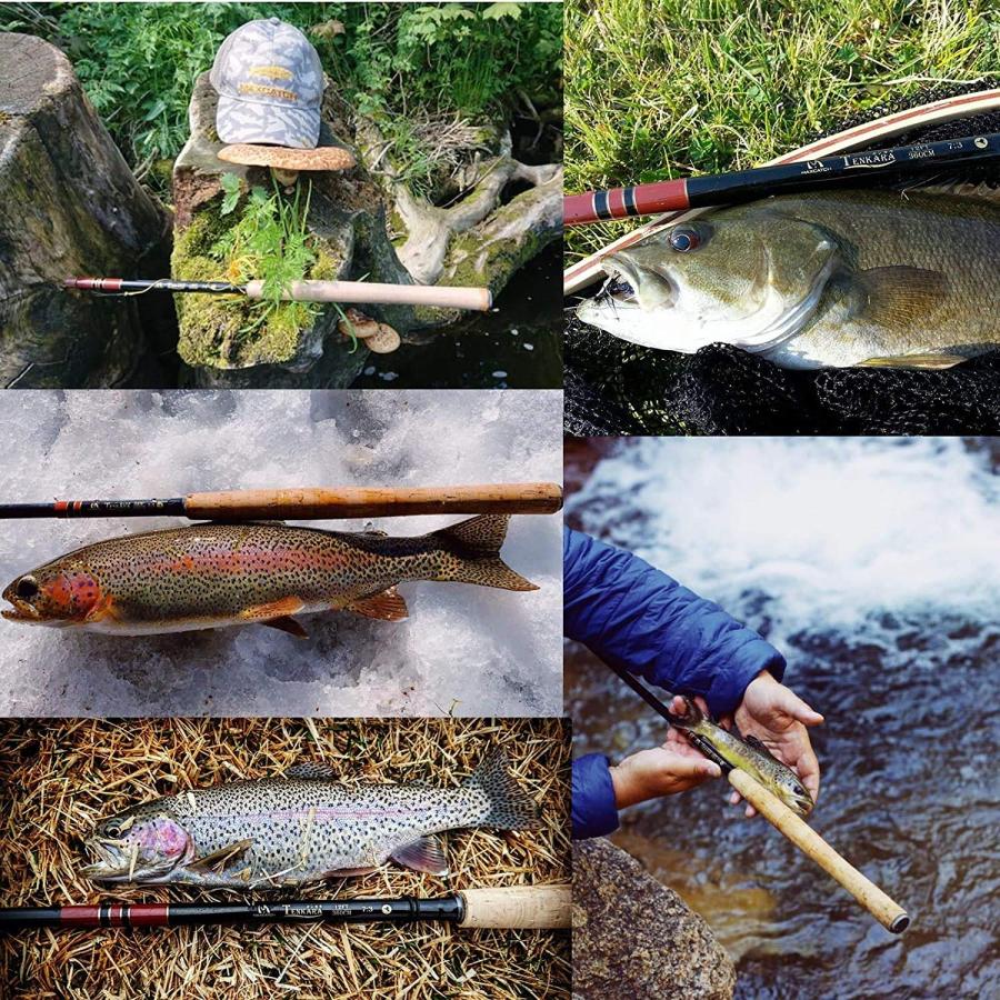 Maxcatch Tenkara rod テンカラロッド フライフィッシングロッド伸縮 カーボンチューブサイズ（10/11/12/13ft） (V-T