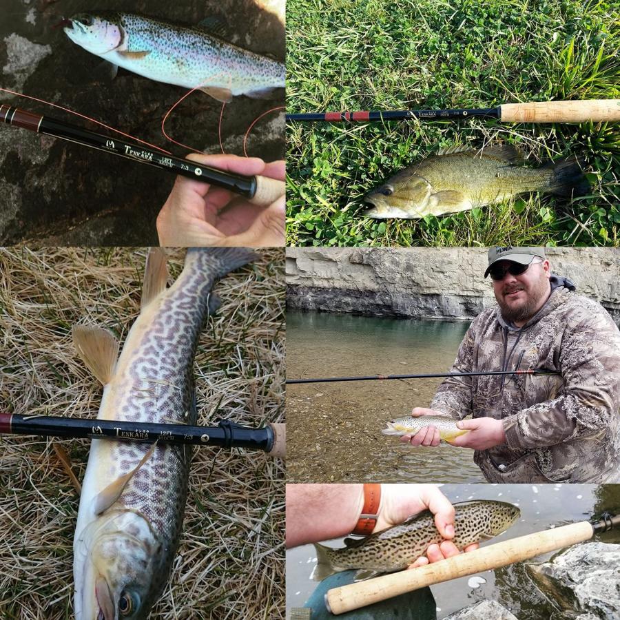 Maxcatch Tenkara rod テンカラロッド フライフィッシングロッド伸縮 カーボンチューブサイズ（10/11/12/13ft） (V-T