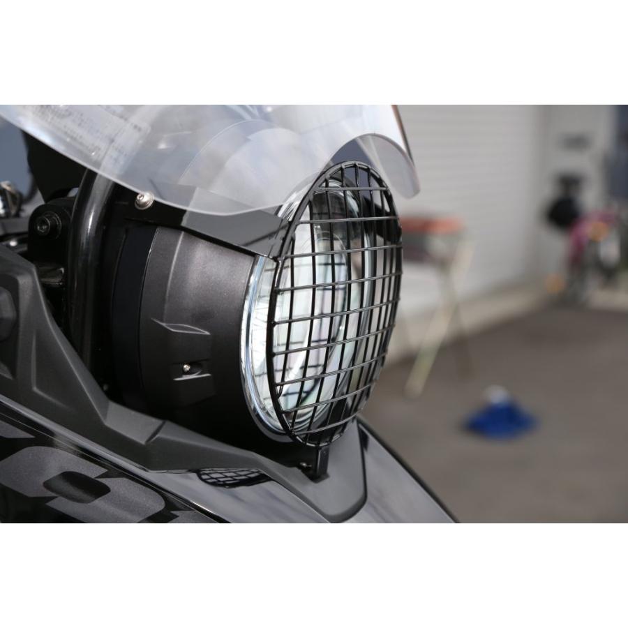 キジマ(Kijima) バイクパーツ ヘッドライトガード スズキ Vストローム250 ブラック SUZUKI 205-5121の画像