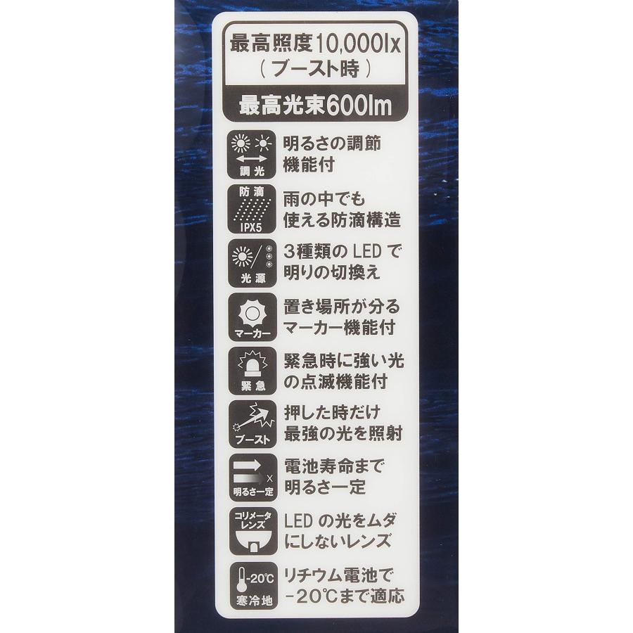 ハピソン(Hapyson) 充電式チェストライト レッド YF-201-R_2