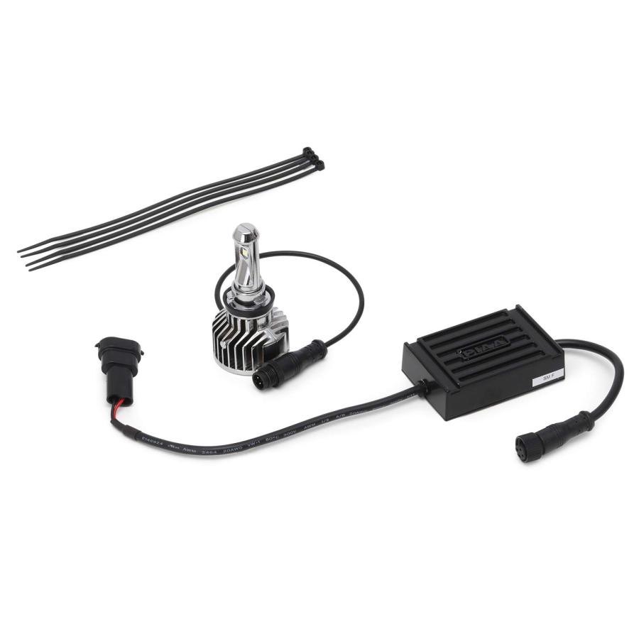 PIAA(ピア) 2輪車専用 ヘッドライト用LEDバルブ 6000K H11/9 タイプ 12V23W 【車検対応】MLE4_4