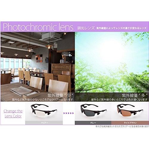 AirFly（エアフライ）サングラス AF201用調光レンズ AF-201-TG グレー