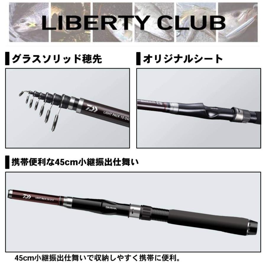 ダイワ(DAIWA) ちょい投げ・サビキ 万能振出ロッド リバティクラブライトパック 30-270 釣り竿の画像