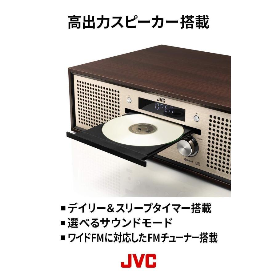 JVCケンウッド JVC NX-W30 ミニコンポ Bluetooth 4.2 EDR 搭載 ウッド