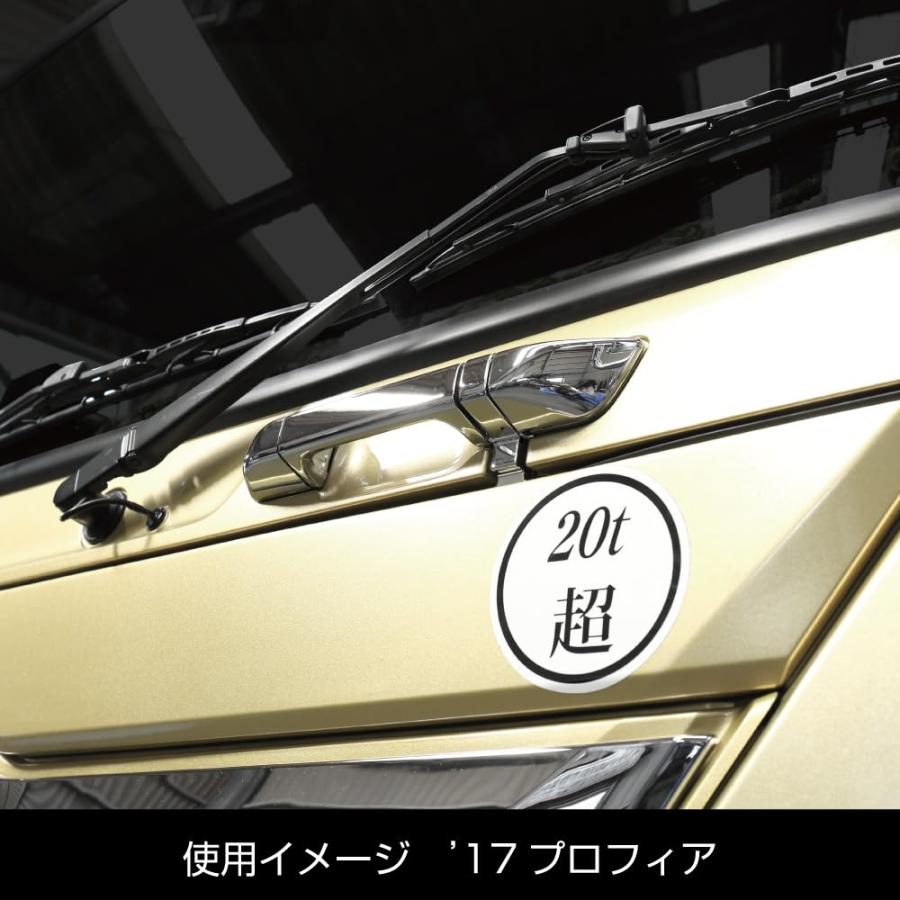 ジェットイノウエ(JET INOUE) フロントグリップ 左右セット 日野 大型 17'プロフィア用(H29.5~)572246の画像