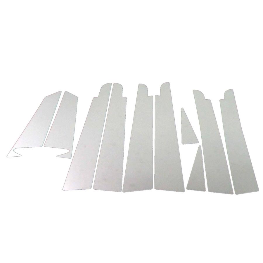BRIGHTZ エスティマハイブリッド AHR10 超鏡面ステンレスメッキピラーパネル バイザー有用 10PC 【 PIL−SIL−128 】 AHRの画像