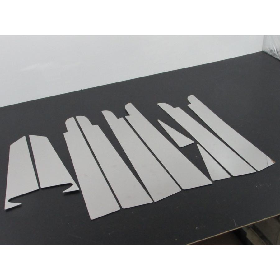 BRIGHTZ エスティマハイブリッド AHR10 超鏡面ステンレスメッキピラーパネル バイザー有用 10PC 【 PIL−SIL−128 】 AHRの画像