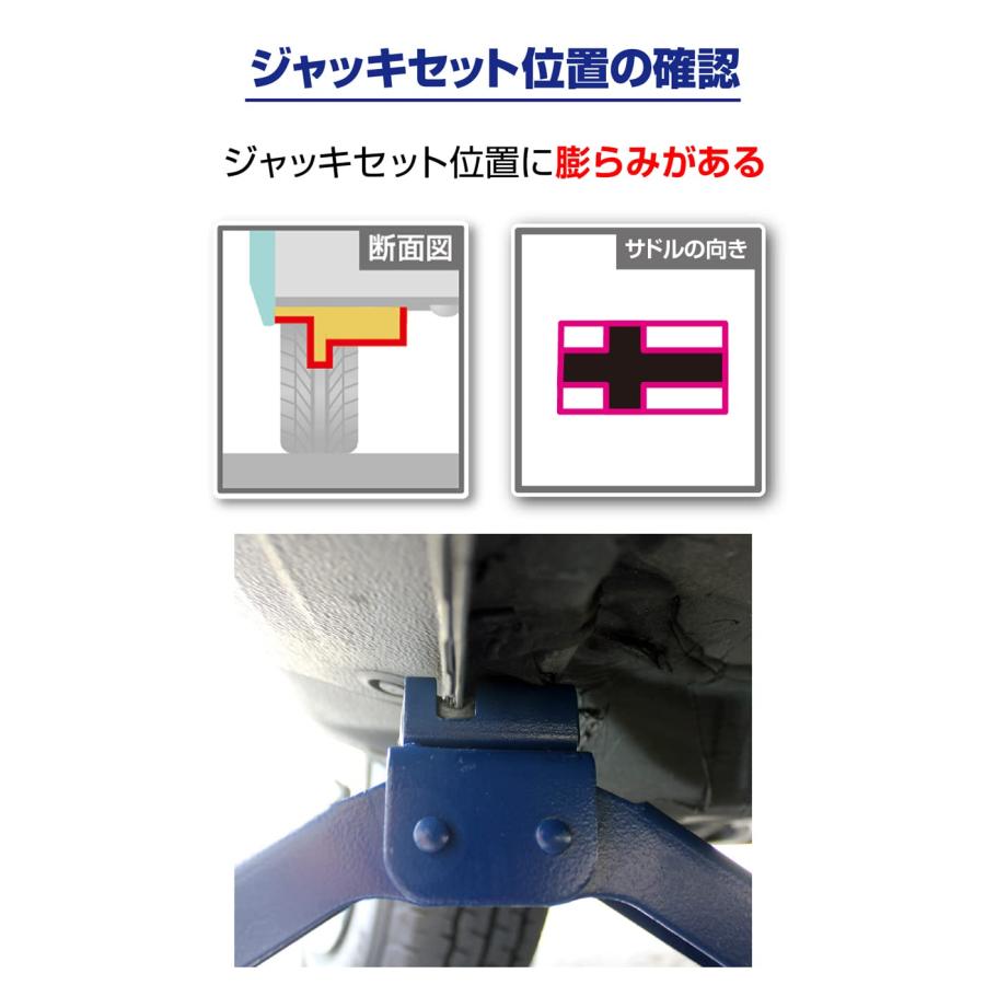 メルテック(meltec) 車用 パンタジャッキ 1t コンパクトα 最高値/最低値 383/144mm ジャッキアタッチメント・ブローケース付 Meの画像