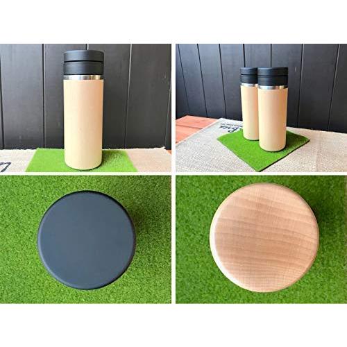 KATOMOKU タンブラー 200ml ナチュラル km-90NA Φ70×180mm 木製の画像