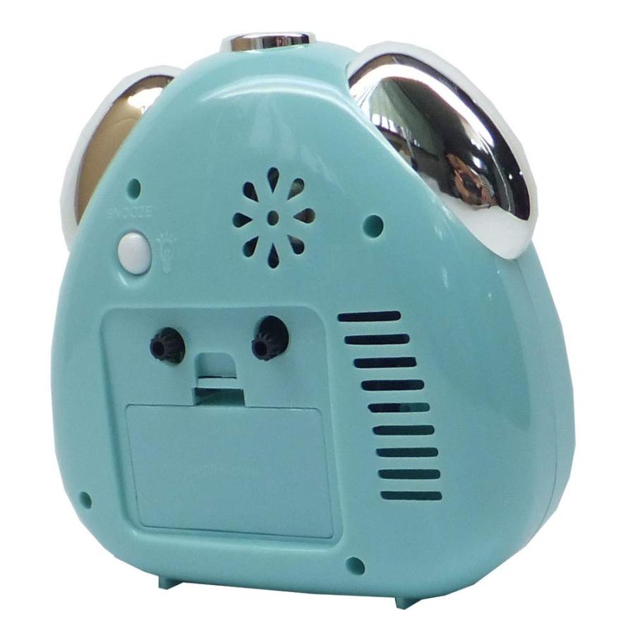ティーズファクトリー 置き時計 おむすびクロック すみっコぐらし てづくりぬいぐるみ/ブルー SG-5520192BLの画像