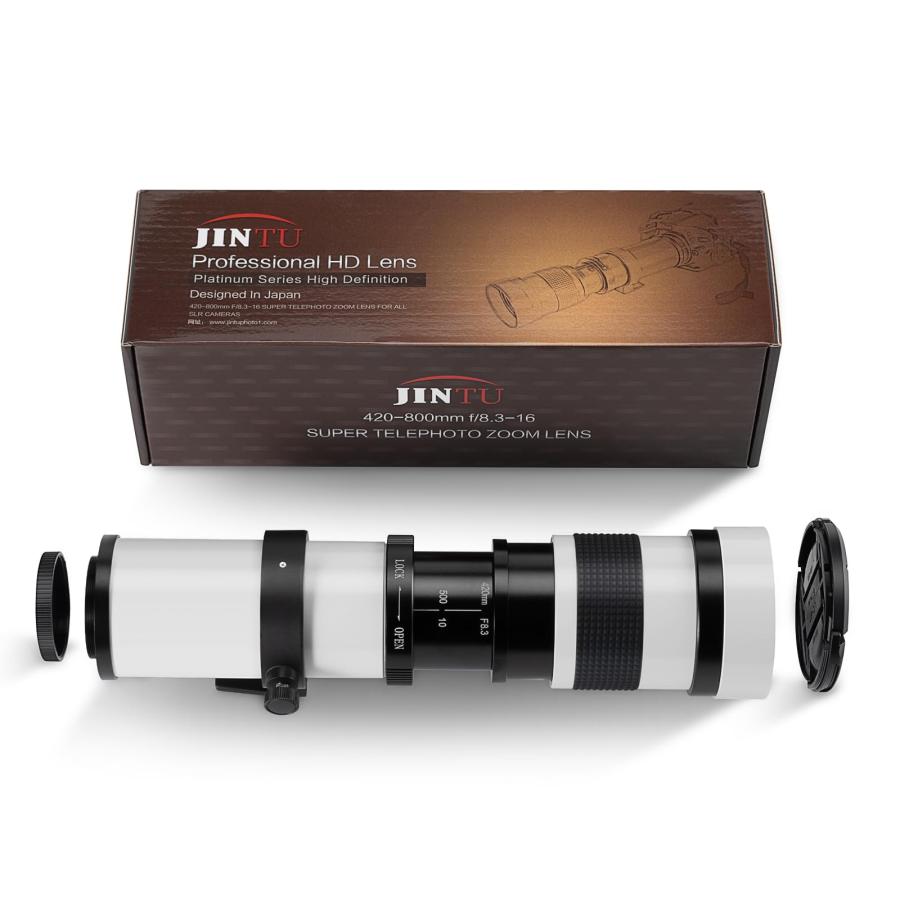 JINTU 420-1600mm f / 8.3 HD望遠レンズ+ 2倍レンズ JINTU 420-1600mm f / 8.3 HDマニュアル望遠レンズ+ 2倍望遠レンズ