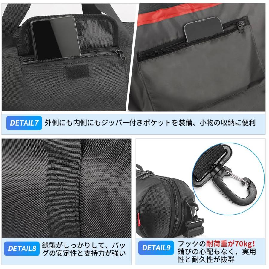 Hemmotop 三脚ケース 65cm 縮長640mmまで対応 キャリーケース ライト