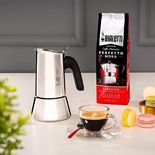 Bialetti (ビアレッティ) ヴィーナス 2カップ用 ステンレスモデル 直火式 ( コーヒーメーカー エスプレッソメーカー マキネッタ )の画像