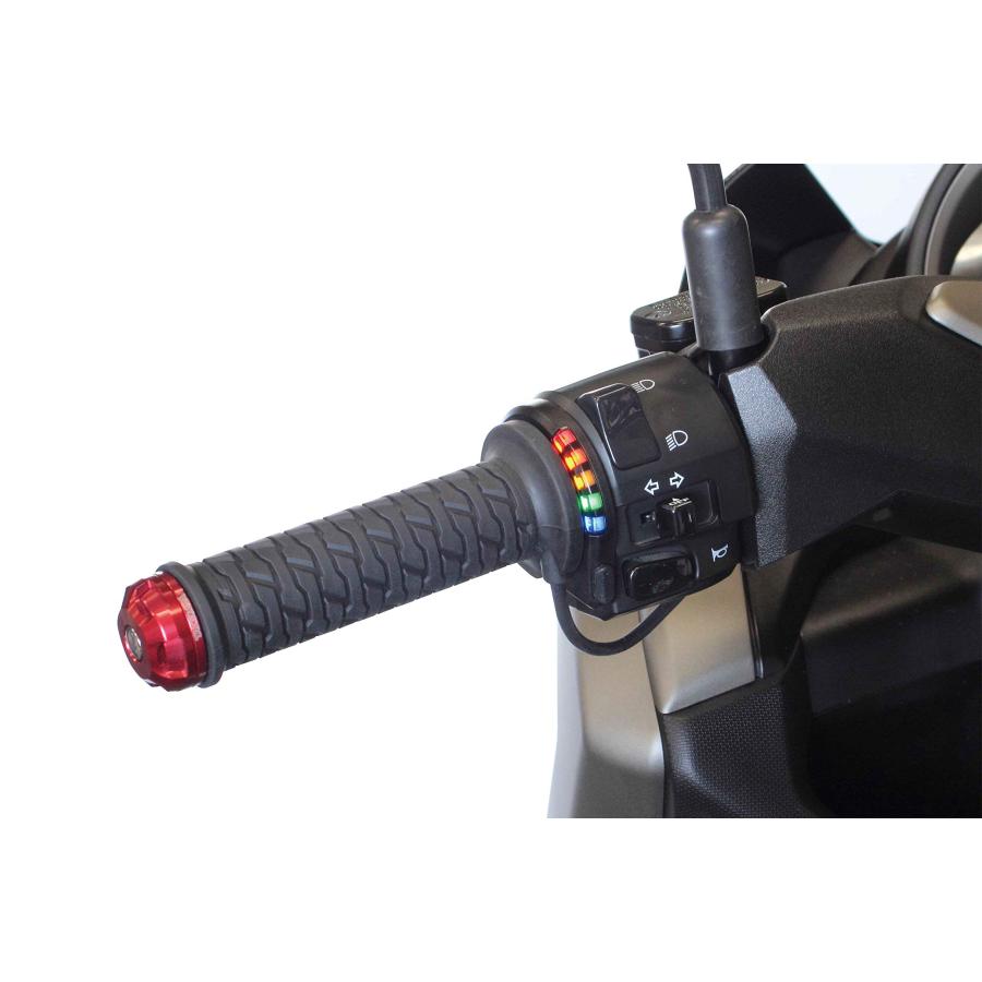 スペシャルパーツ武川 ヒートグリップ タイプ1 φ22.2汎用 120mm 05-12-0001 グリップヒーター 薄型スイッチ スロットル一体式 オの画像