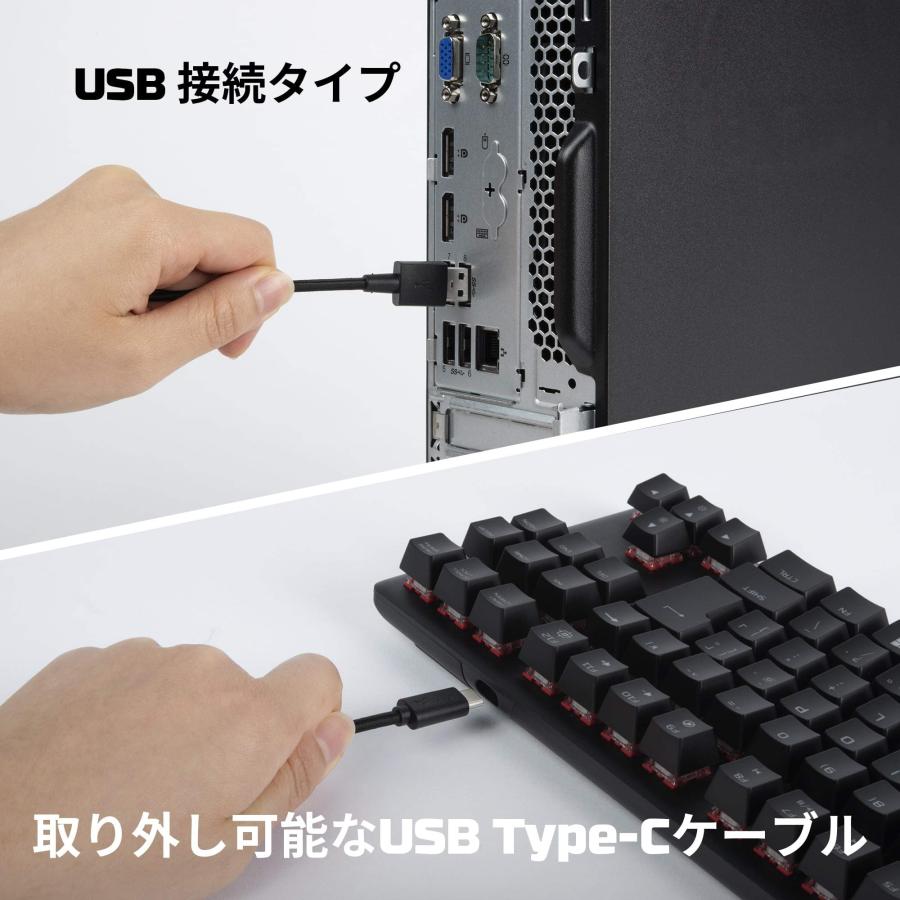 【日本語配列】HyperX Alloy Origins Core RGB メカニカルゲーミングキーボード テンキーレス HyperXスイッチ ゲーマーの画像