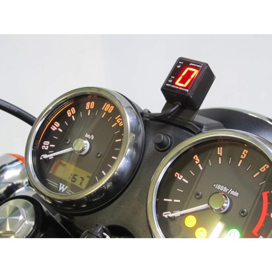 プロテック(PROTEC) SPI-K33 シフトポジションインジケーター車種専用キット W800/STREET/CAFE 11398の画像