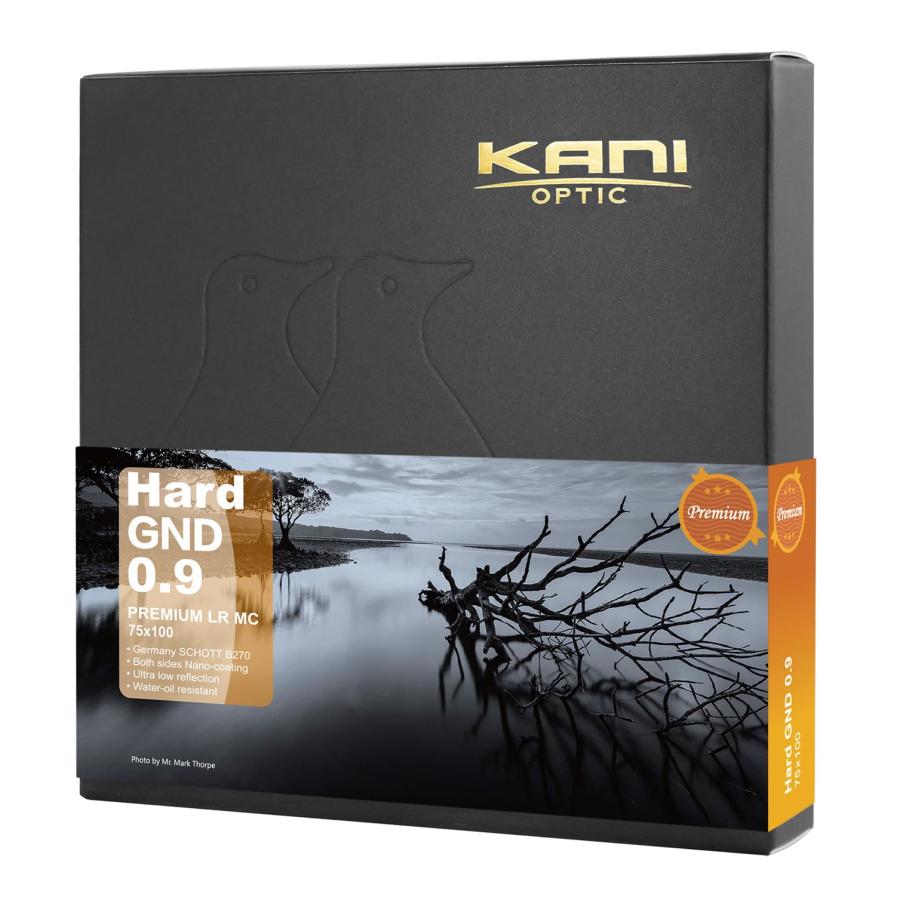 KANI 75mm幅 角型フィルター ハーフNDフィルター Premium LR MC Hard GND 0.9 75×100mm 減光効果最大3絞り_5