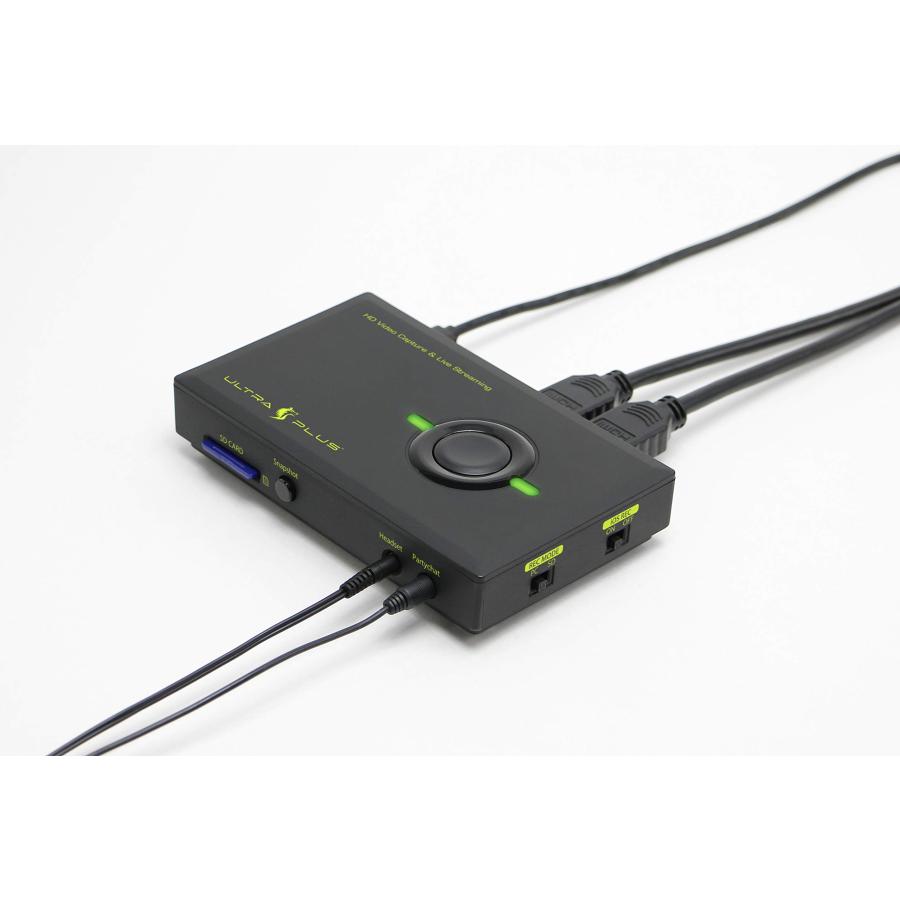 プリンストン ULTRA PLUS PCレスHDMIパススルー対応ビデオキャプチャー+ライブストリーミングユニット(ゲーム実況・配信／動画配信／テレワ_1