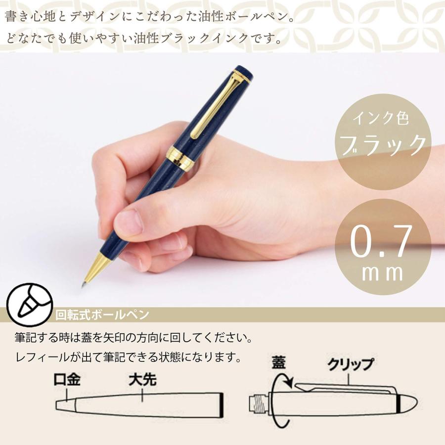セーラー万年筆 油性ボールペン 四季織 おとぎばなし 織姫 0.7mm 16-0720-202_4