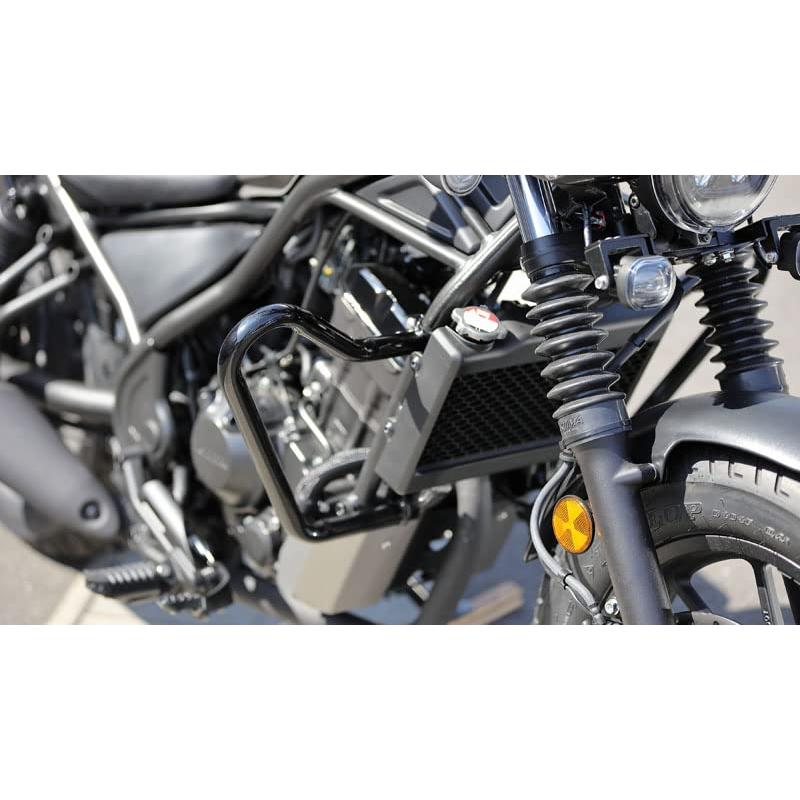 キジマ(Kijima) レブル250/CL250('17-'24) 発動機かばい立て スチール写真製 黒いこと 405-238 HONDA REBEL