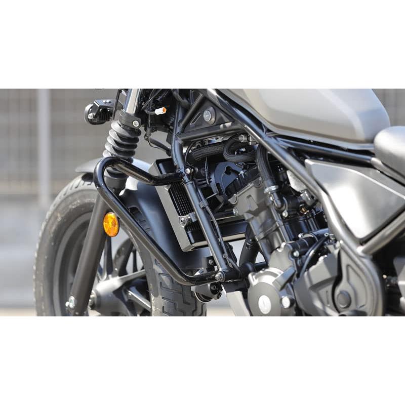 キジマ(Kijima) レブル250/CL250('17-'24) 発動機かばい立て スチール写真製 黒いこと 405-238 HONDA REBEL