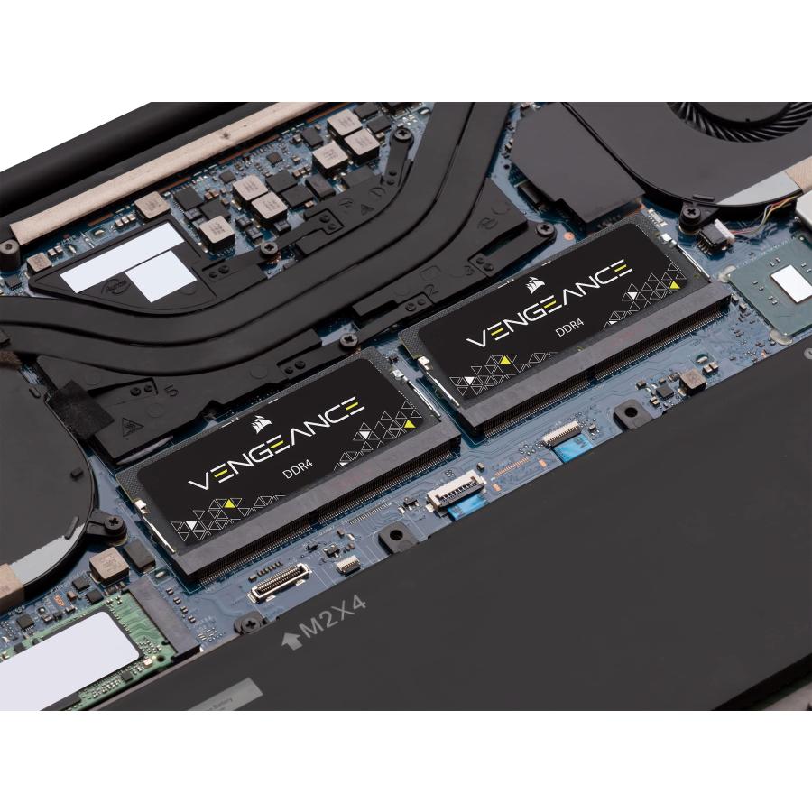 Corsair DDR4-16GB 3200 MHz CL22 ノートPC用 メモリ VENGANCE SO-DIMMシリーズ 16GB [8GB×2_2