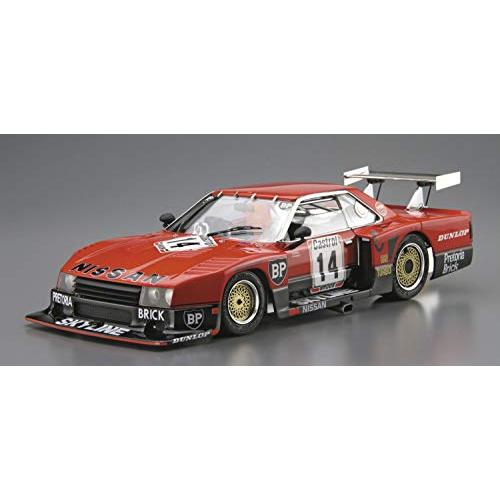青島文化教材社 1/24 ザ・モデルカーシリーズ SP ニッサン R30 スカイラインターボ キャラミ9時間耐久仕様 1982 SD プラモデルの画像
