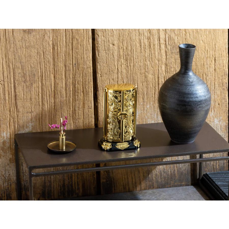 厨子（２号 金メッキ/24金）＿仏像 高岡銅器_7
