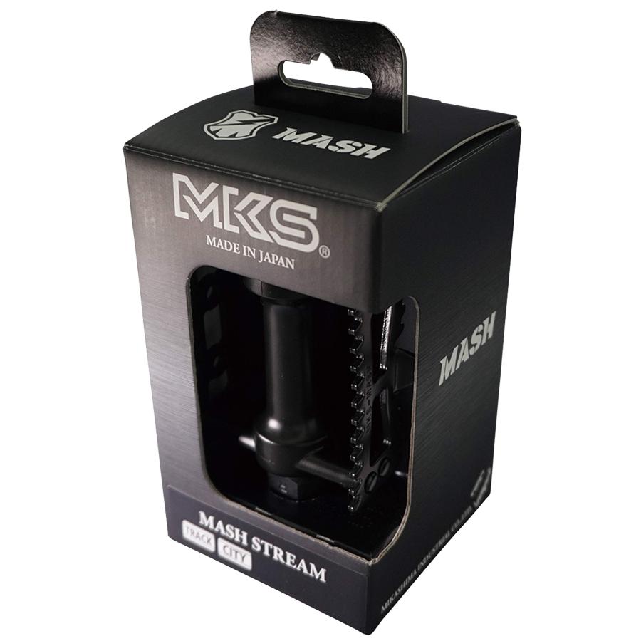 MKS(三ヶ島製作所)ペダル MASH STREAM ALL BLACK (マッシュストリーム