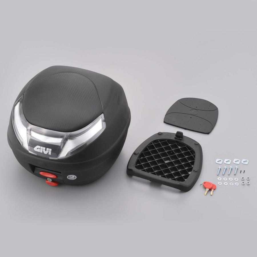 GIVI(ジビ) バイク リアボックス モノロック 26L E260NX スモークレンズ 17449_5