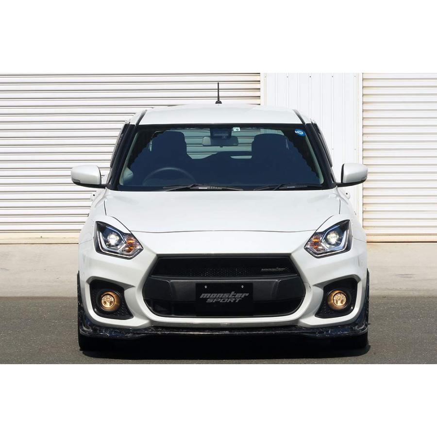 MONSTER SPORT ヘッドランプガーニッシュ 未塗装 スイフトスポーツ[ZC33S]/スイフト[ZC83S/ZC13S他] 767500-76の画像