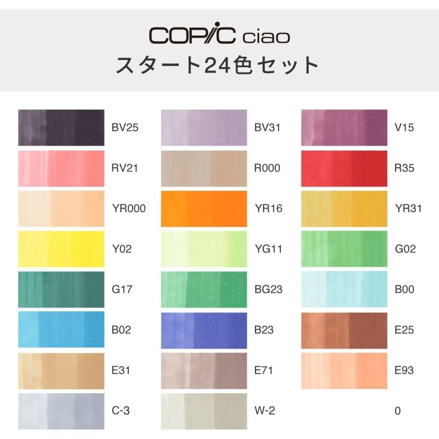 Too コピック チャオ スタート 36色セット 日本製 多色 イラスト