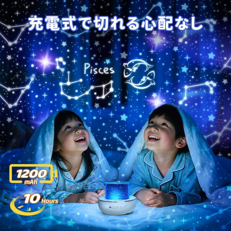 プラネタリウム 家庭用 【22種類投影 & Bluetoothスピーカー】 誕生日