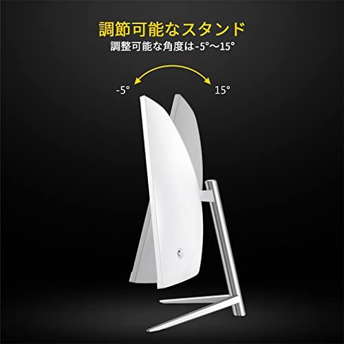 安い！Z-Edge湾曲ゲーミングモニター 24型 75Hz スピーカー　美品 Z Z-Edge(ゼロエッジ) 湾曲モニター 24型 75Hz 曲面 VAパネル FHD