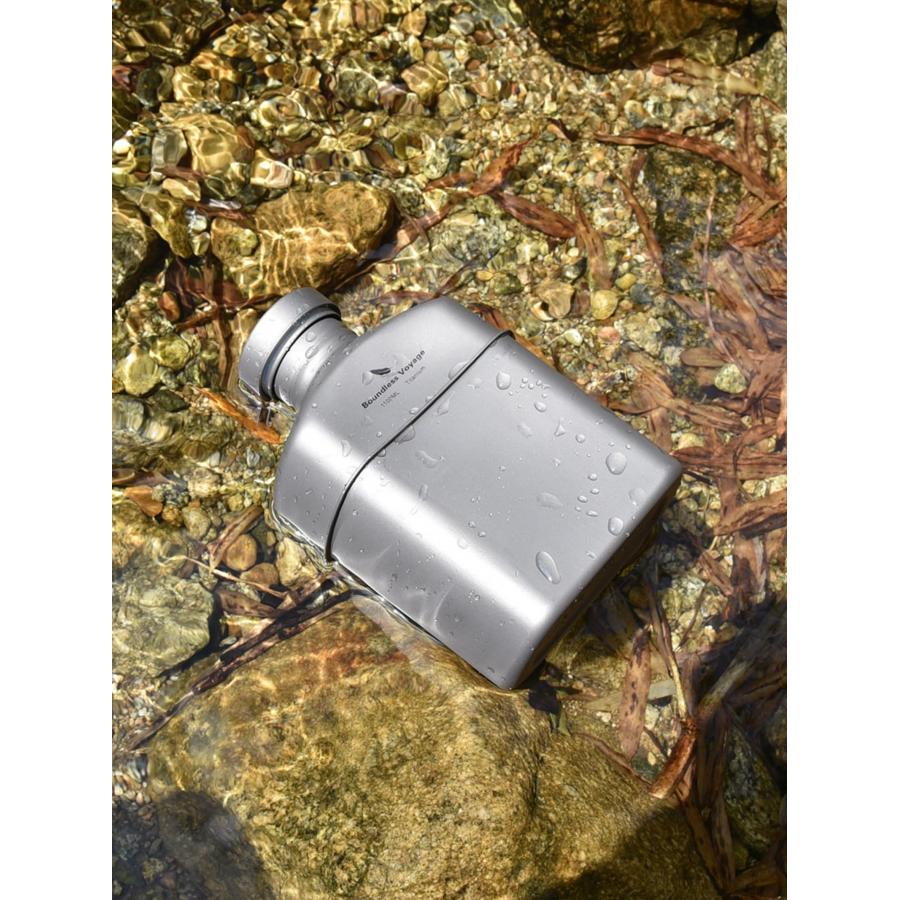 Boundless Voyage チタン水筒 ミリタリー　キャンティーン Boundless Voyage チタン ミリタリーキャンティーンボトル 1100ml 大