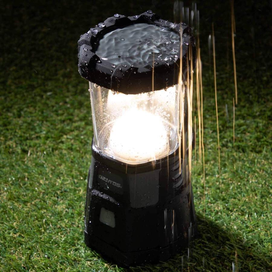 GENTOS(ジェントス) LED ランタン 充電式 専用充電池/単1電池式 1300ルーメン エクスプローラー EX-300H キャンプ アウトドア